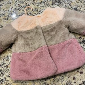 Toddler fur coat